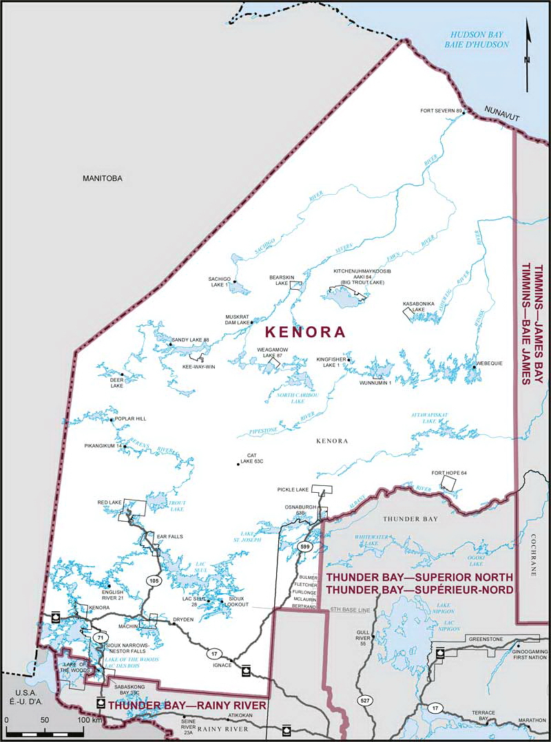 Kenora District Historical Pioneer Ancestor Settlement Maps